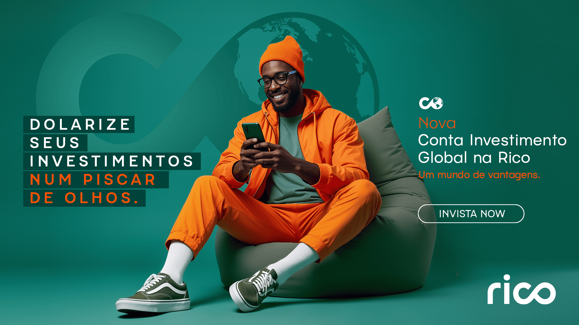 Conta Investimento Global na Rico: comece a investir em dólar