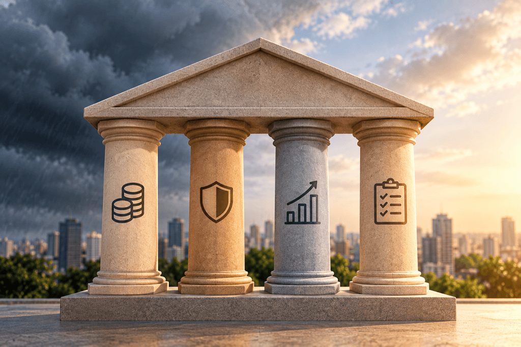 4 pilares para proteger os investimentos em momentos de incerteza 
